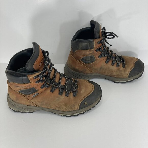 Vasque 7145 St. Elias FG GTX Hiking Boots Women's 9 Brown Waterproof Lace Up - Picture 4 of 12